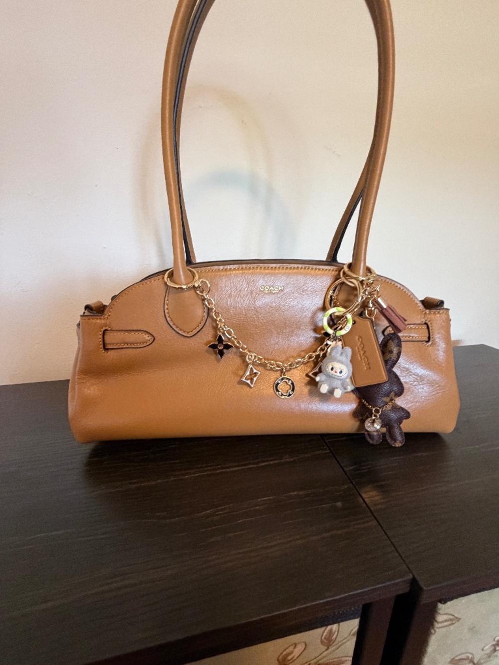 Coach Empire Carryall 34 - Honey Brown Glazed Leather IT Bag! - EUC